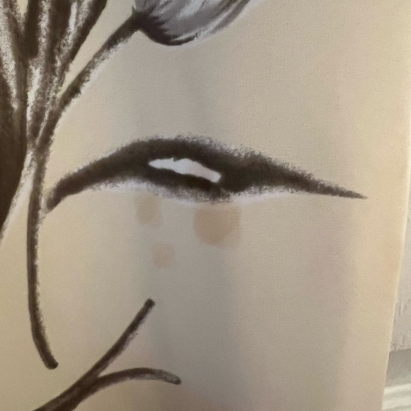 WHITE HOUSE Long Flowers Dress with Button Back - Picture 14 of 14